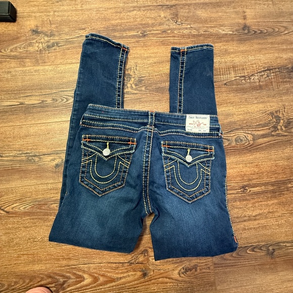 Low Rise Skinny Stretch Dark Blue STELLA Jeans by True Religion - 32 - Picture 3 of 12